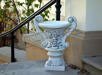 Vase Decoration Decoration Arikel Garden Patio Flower Pot Vases White Cable